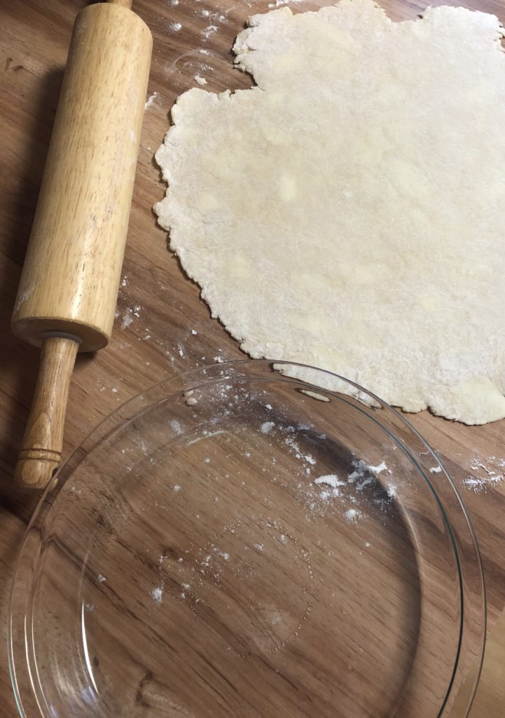 Rolled out Pie Dough-Tuttlekitchen
