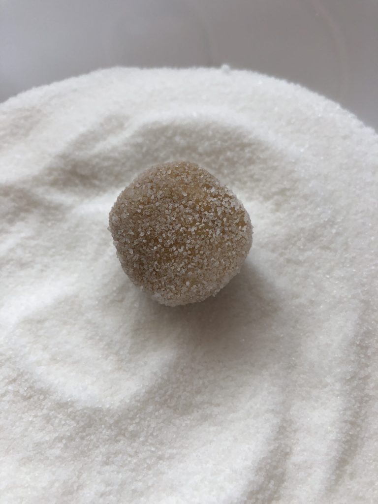Dough in sugar-TuttleKitchen