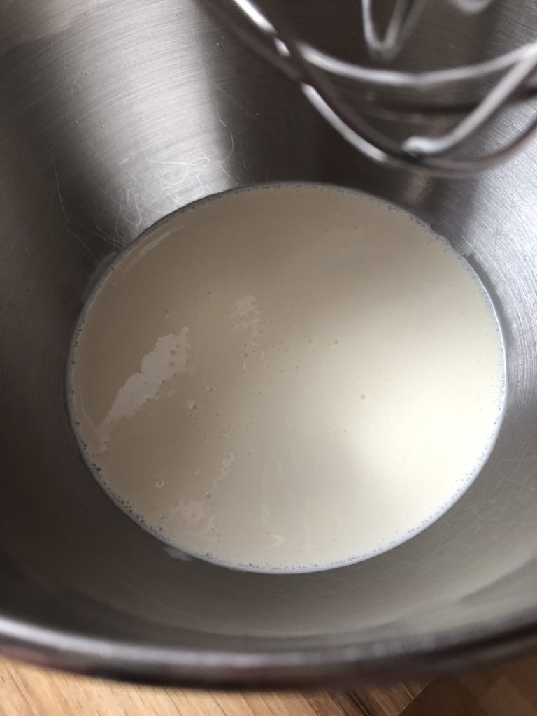 Cream in Mixer - TuttleKitchen
